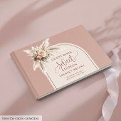 Shimmer Boho Dusty Pink Pampas Floral Arch Sixteen Gastenboek
