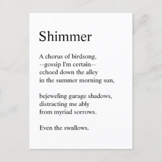 Shimmer Briefkaart