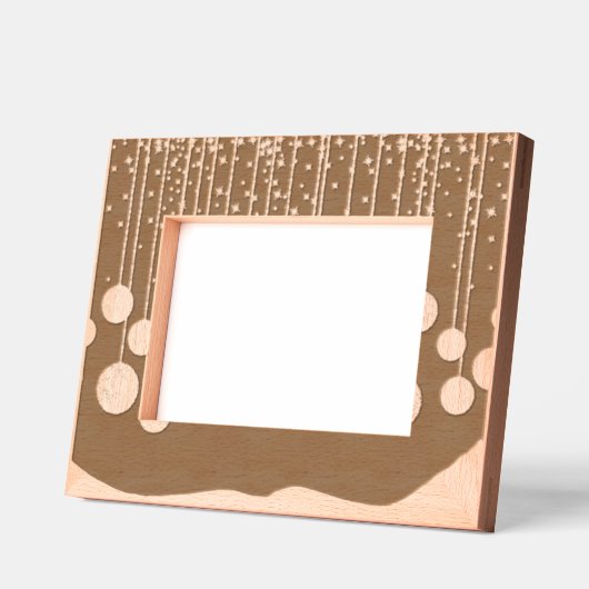 Shimmer Dangles Laser geëtst Afbeelding Lijst Gegraveerde Lijstjes (Links)