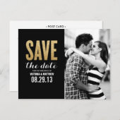 SHIMMER EN SHINE | BEWAREN VAN DE DATUM VAN AANKON AANKONDIGINGSKAART (Voorkant / Achterkant)