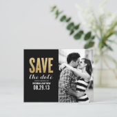 SHIMMER EN SHINE | BEWAREN VAN DE DATUM VAN AANKON AANKONDIGINGSKAART (Staand voorkant)