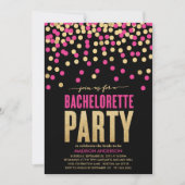 SHIMMER EN SHINE | INVITATIE BACHELORETTE PARTIJ KAART (Voorkant)