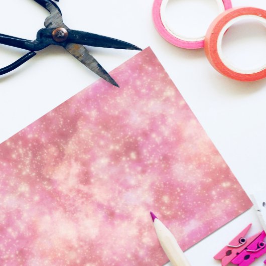 Shimmer Galaxy roze weefselpapier Tissuepapier