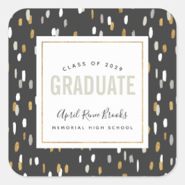 Shimmer Gepersonaliseerde Afstuderen Stickers