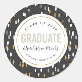 Shimmer Gepersonaliseerde Afstuderen Stickers