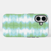 Shimmer Ikat in Green and Aqua Case-Mate iPhone Case (Achterkant (horizontaal))