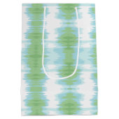 Shimmer Ikat in Green and Aqua Medium Cadeauzakje (Achterkant)