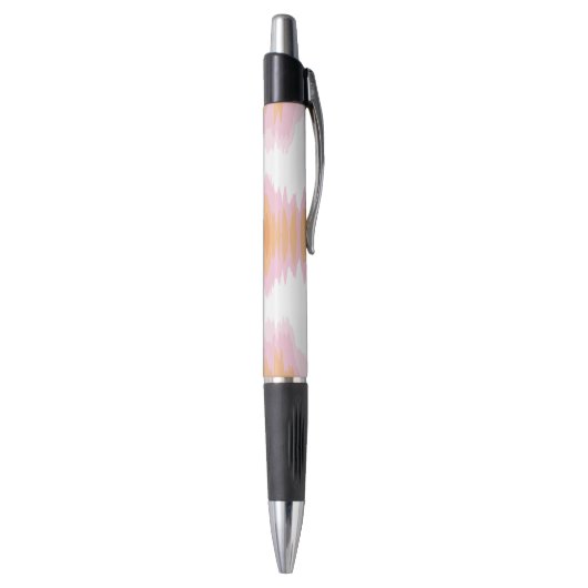 Shimmer Ikat in Pink and Orange Pen (Achterkant (Verticaal))
