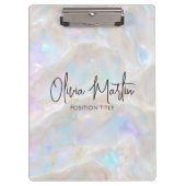 Shimmer Opal Iridescent Background Klembord (Voorkant)