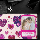 Shimmer Paarse hart als je boos bent Bureaumat