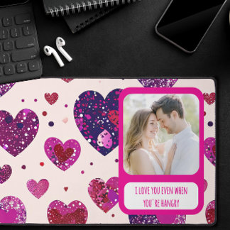 Shimmer Paarse hart als je boos bent Bureaumat