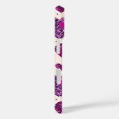 Shimmer Paarse hart TXT onmiddellijk terug Case-Mate iPhone Case (Achterkant / Rechts)