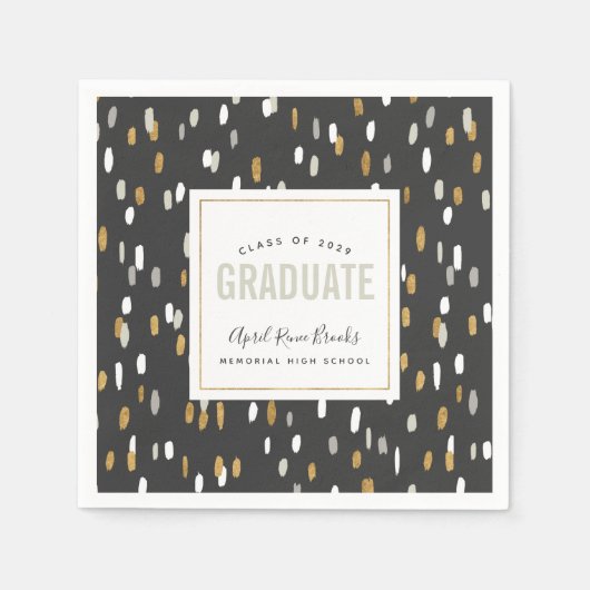 Shimmer Personalized Afstuderen Servet (Voorkant)