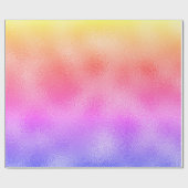 Shimmer Rainbow Abstract Cadeaupapier (Vlak)