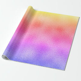 Shimmer Rainbow Abstract Cadeaupapier