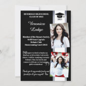 Shimmer Shine Afstuderen aankondiging fotokaart (Achterkant)