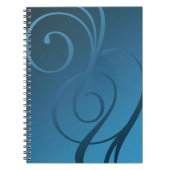 Shimmer Swirls - 28 Kleurkeuzen Notitieboek (Voorkant)