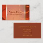 Shimmer Swirls Visitekaartje (Voorkant / Achterkant)