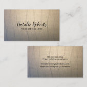  Shimmer Zen Texture Wellness Spa Salon Visitekaartje (Voorkant / Achterkant)