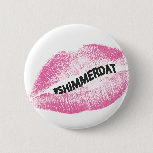 "#ShimmerData"-Collectie Ronde Button 5,7 Cm (Voorkant)