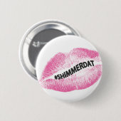 "#ShimmerData"-Collectie Ronde Button 5,7 Cm (Voorkant /achterkant)
