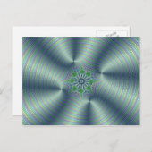 Shimmerine - Fractal Art Briefkaart (Voorkant / Achterkant)