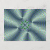 Shimmerine - Fractal Art Briefkaart (Voorkant)