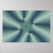 Shimmerine - Fractal Art Poster (Voorkant)