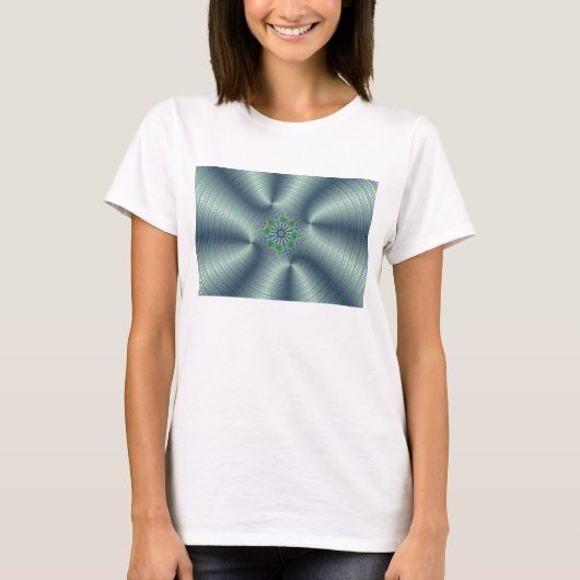 Shimmerine - Fractal Art T-shirt (Voorkant)