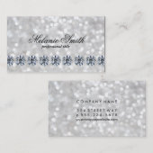 Shimmering 3 | Diamanten Visitekaartje (Voorkant / Achterkant)