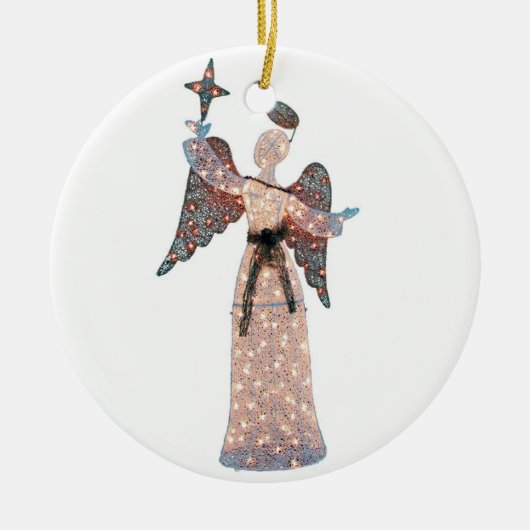 SHIMMERING ANGEL CHRISTMAS ORNAMENT AND GIFT (Voorkant)