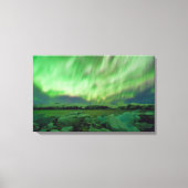 Shimmering Aurora Canvas Afdruk (Voorkant)