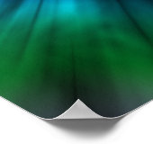 Shimmering Blue Tooth Dentist Orthodontist Poster (Hoek)