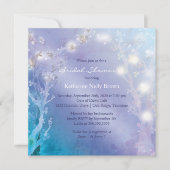 Shimmering Blues Uniek Vrijgezellenfeest Kaart (Voorkant)