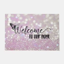 Shimmering Bokeh Welcome Doormat Deurmat
