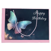 Shimmering Butterfly Gift Bag Groot Cadeauzakje (Achterkant)
