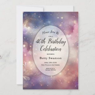 Shimmering Celestial Stardust Skies Milestone Kaart