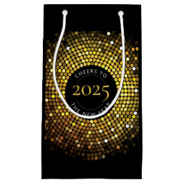 Shimmering Circle Lights Nieuwjaar Klein Cadeauzakje