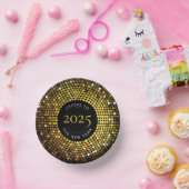 Shimmering Circle verlicht oudejaarsavond Papieren Kommen (Feest)