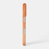 Shimmering Coral Flow Abstract Phone Case iPhone 16 Hoesje (Rechterkant)