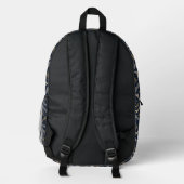 Shimmering Dragonfly Backpack Bedrukte Rugzak (Achterkant)
