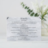 Shimmering Filigree Enclosure Card Informatiekaartje (Staand voorkant)