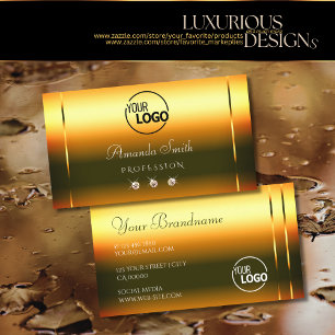 Shimmering Fire Sinaasappel Luxury Diamonds add Lo Visitekaartje