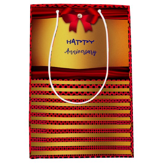 Shimmering Fun Artful Medium Cadeauzakje (Voorkant)