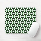 Shimmering Glam Mousepad, Forest Green Muismat (Met muis)