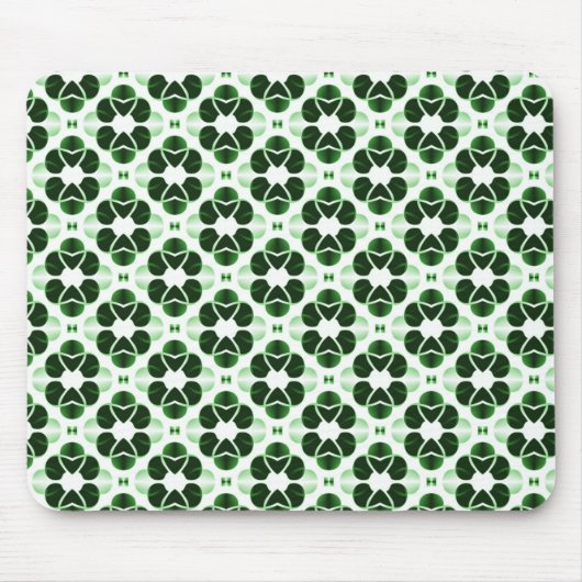 Shimmering Glam Mousepad, Forest Green Muismat (Voorkant)
