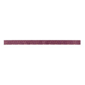 Shimmering Gold Burgundy-kerstnavigatiepatroon Satijnen Lint (Voorkant)