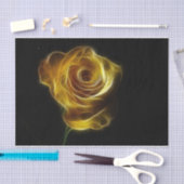 Shimmering Gold Roos Fractal Flower Tissuepapier (Craft)