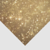 Shimmering Golden Glitter Tissuepapier (Detail)
