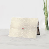 Shimmering Holiday Folded Photo Card 2 Kaart (Achterkant)